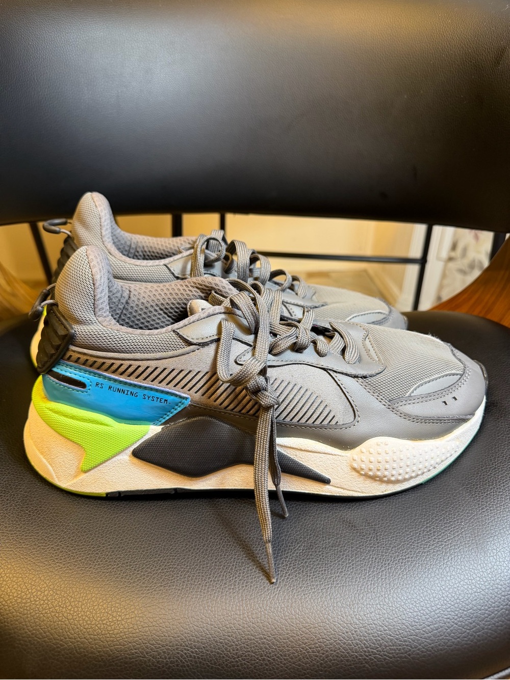 Puma RS-X Patent "Castlerock" Size 10 372292-04
